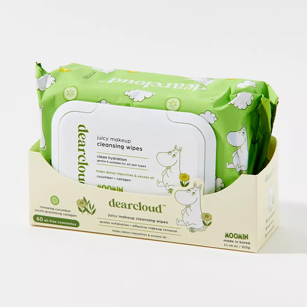 Picture of DEARCLOUD X MOOMIN Juicy Makeup Cleansing Wipes